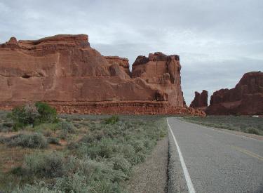 Arches National Park Road 5