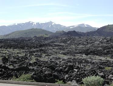 Senic Mountains as Seen from Craters of the Moon