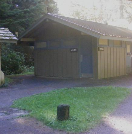 Mora Campground Olympic Loop D Rest Room Building