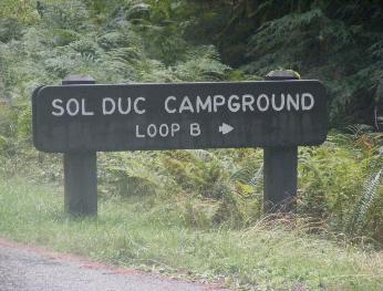 Sol Duc Loop B Sign