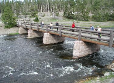 Yellowstone National Park - Biscuit Basin Bridge