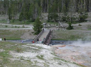 Yellowstone National Park Biscuit Basin